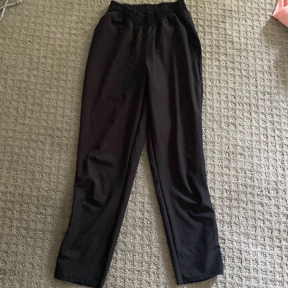 5 dancewear petite adult black joggers